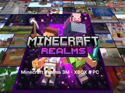Minecraft Realms 3-Month Subscription